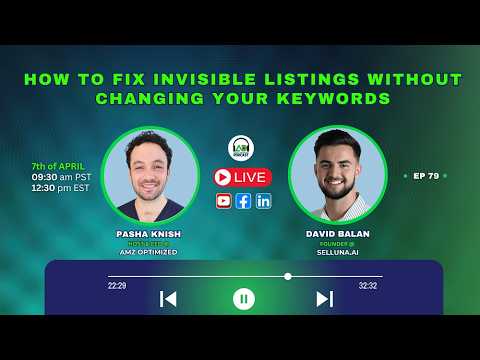 EP:79 How to Fix Invisible Listings Without Changing Your Keywords
